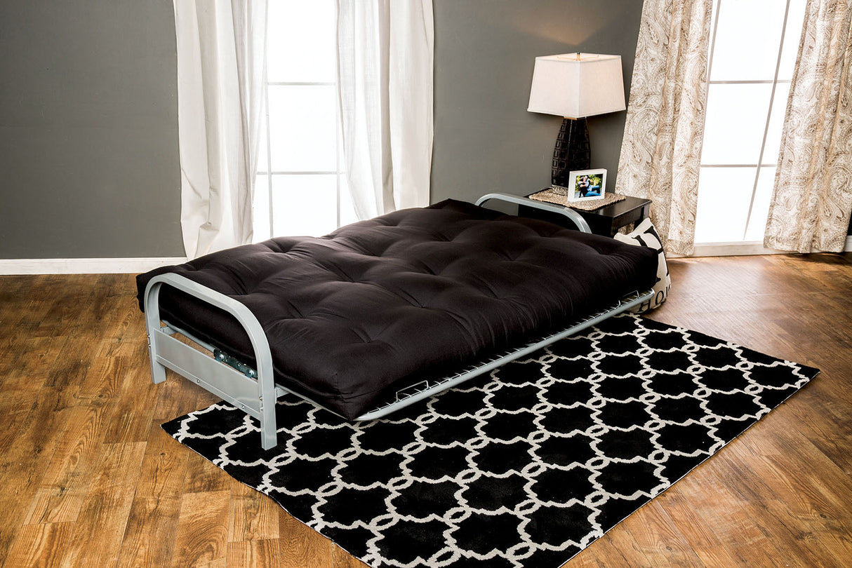 Plosh Black 8" Black Futon Mattress from Furniture of America - Luna Furniture