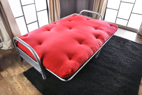 Aksel Black/Red Futon Mattress from Furniture of America - Luna Furniture