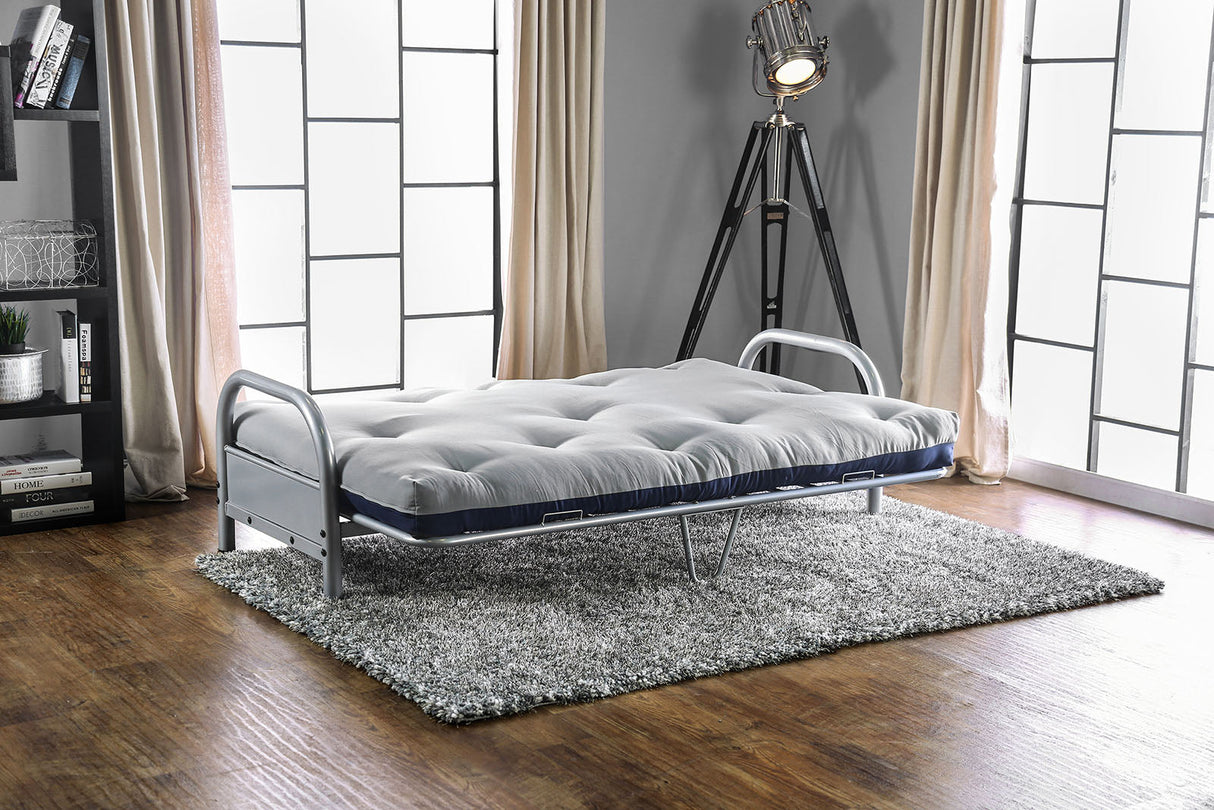 Aksel Gray/Navy Futon Mattress from Furniture of America - Luna Furniture