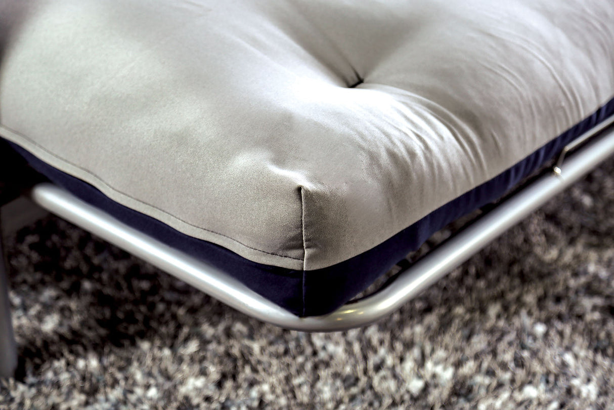 Aksel Gray/Navy Futon Mattress from Furniture of America - Luna Furniture