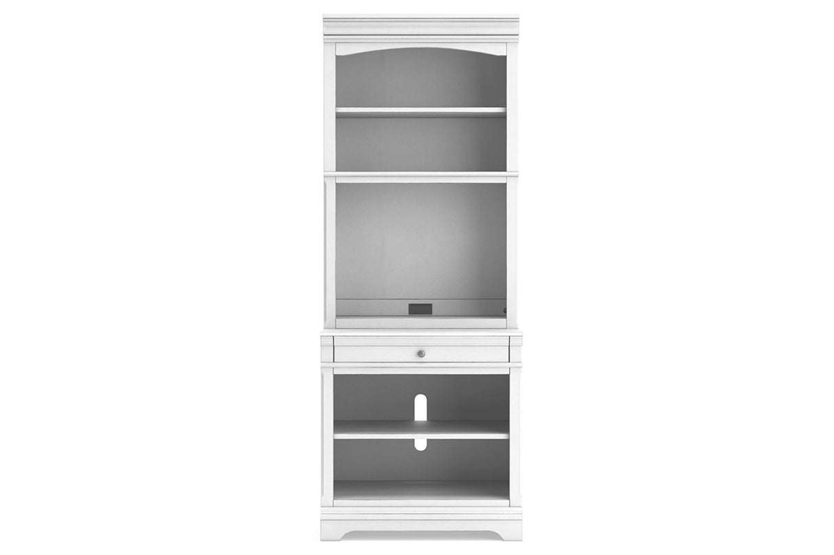 Kanwyn Whitewash Bookcase -  Ashley - Luna Furniture