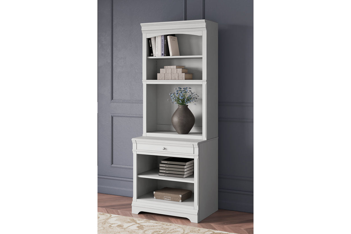 Kanwyn Whitewash Bookcase -  Ashley - Luna Furniture