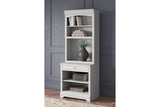 Kanwyn Whitewash Bookcase -  Ashley - Luna Furniture