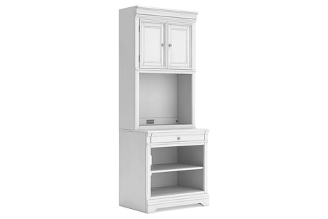 Kanwyn Whitewash Bookcase -  Ashley - Luna Furniture