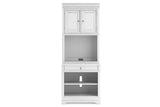 Kanwyn Whitewash Bookcase from Ashley - Luna Furniture