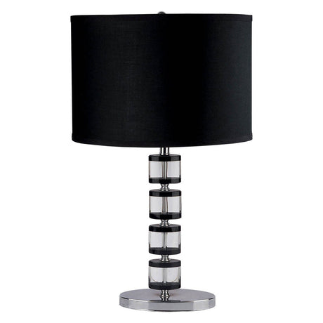 Zoe Black Table Lamp from Furniture of America - Luna Furniture