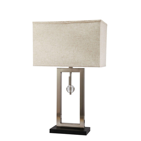 Terri Silver Table Lamp from Furniture of America - Luna Furniture