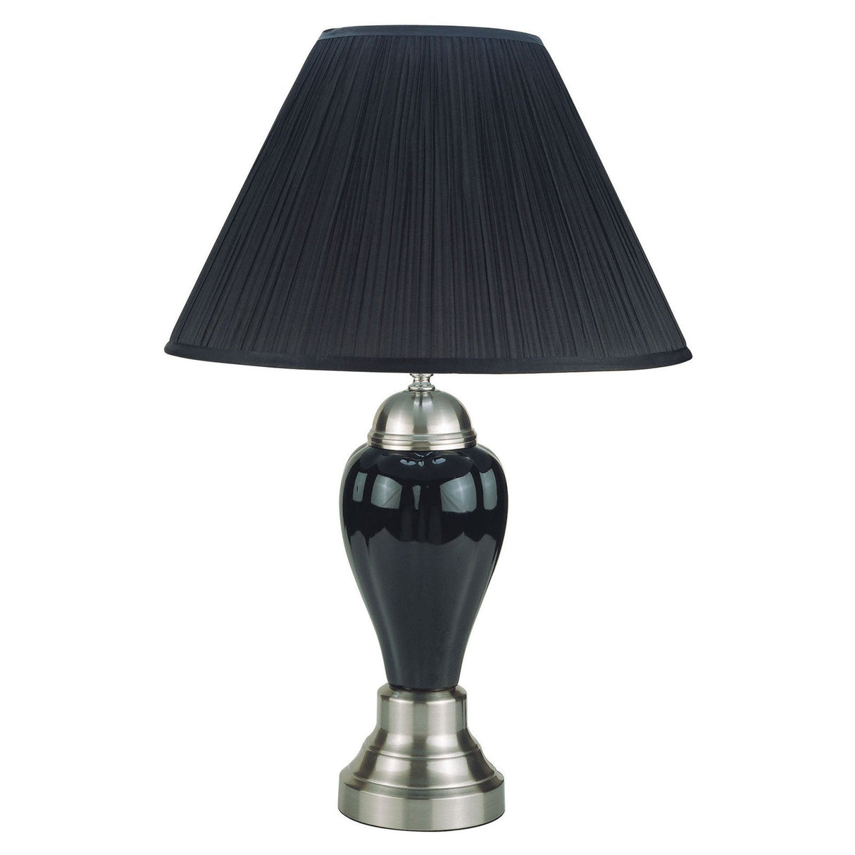 Niki Black Table Lamp (6/Box) from Furniture of America - Luna Furniture