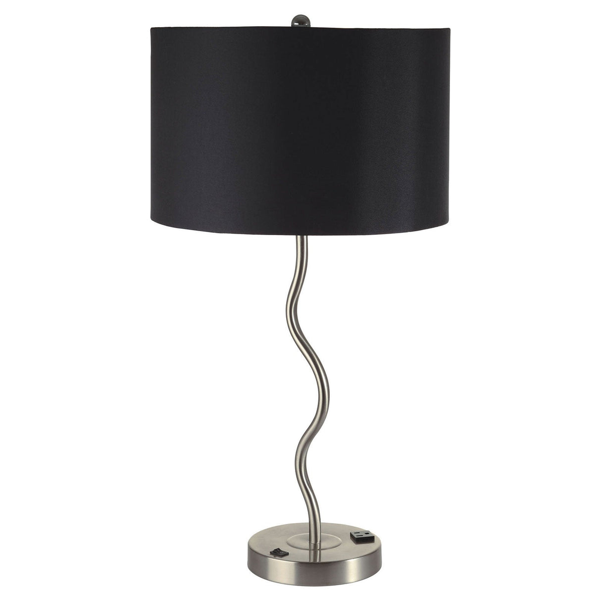 Sprig Black Table Lamp, Set of 2 from Furniture of America - Luna Furniture