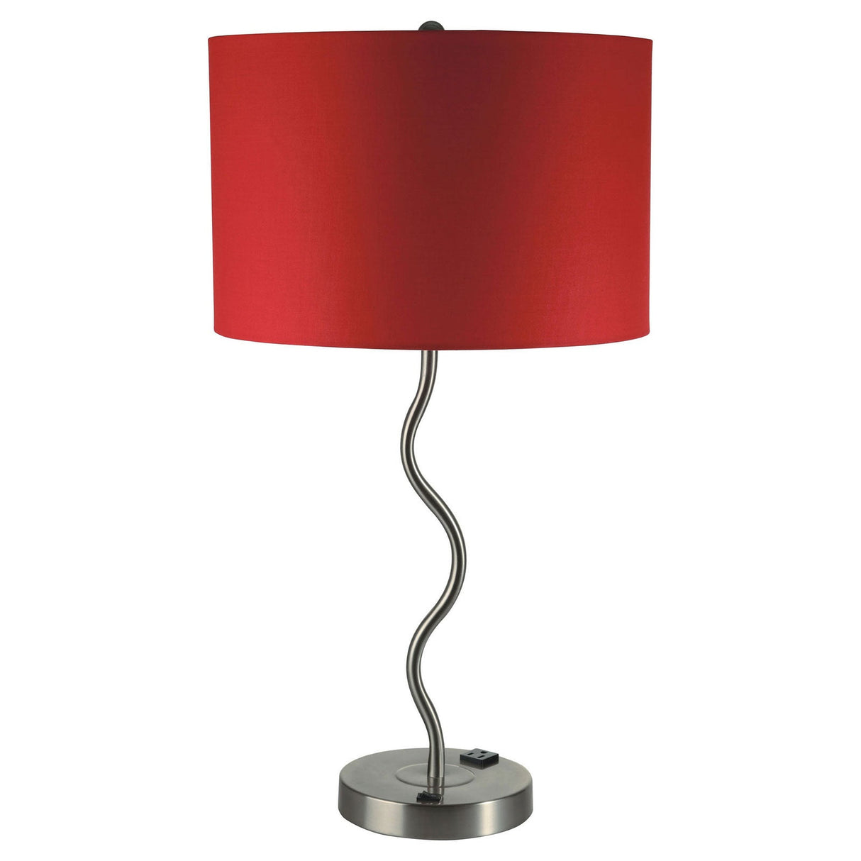 Sprig Red Table Lamp, Set of 2 from Furniture of America - Luna Furniture