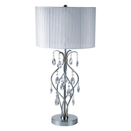 Xia White Table Lamp from Furniture of America - Luna Furniture