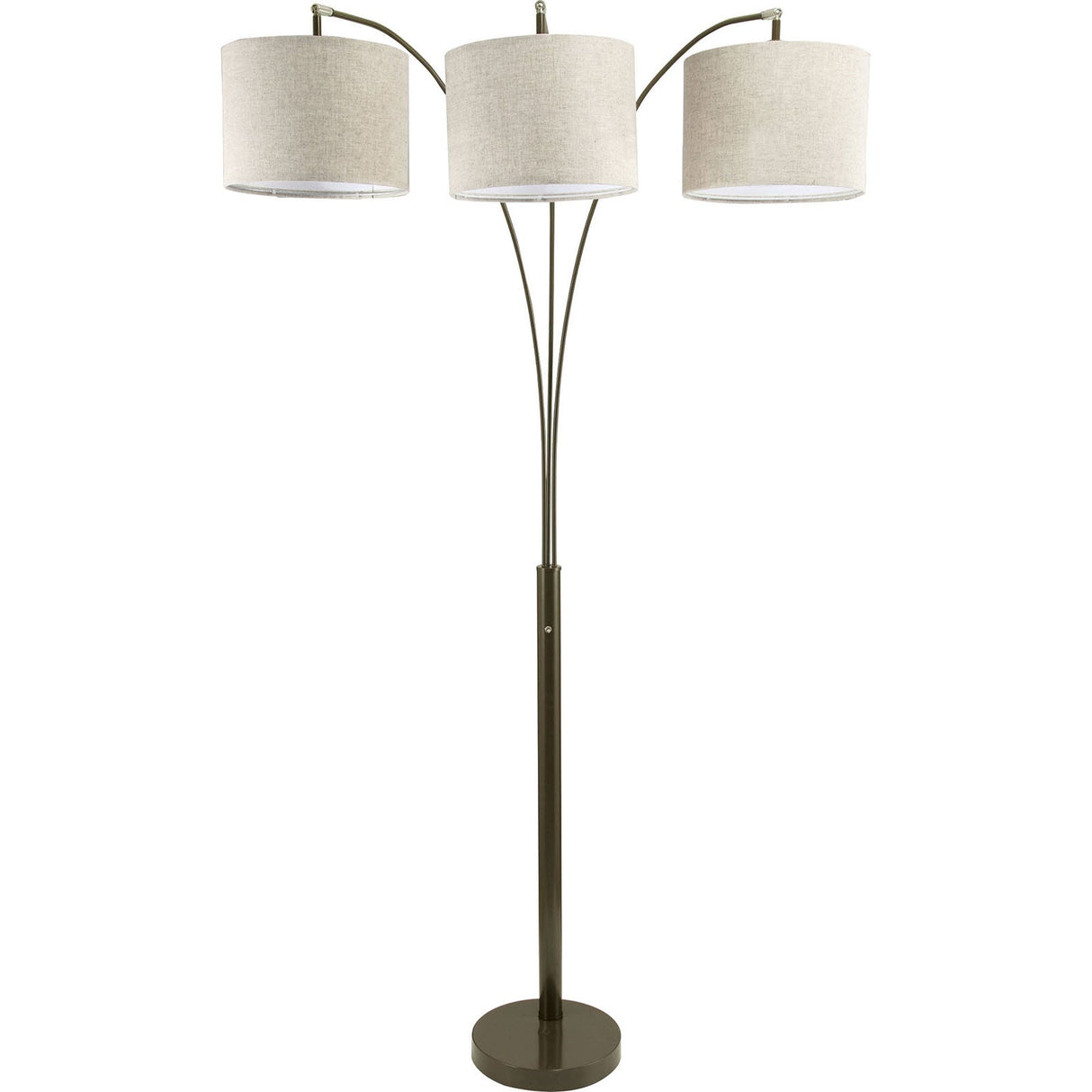 Fanny Brown Floor Lamp from Furniture of America - Luna Furniture