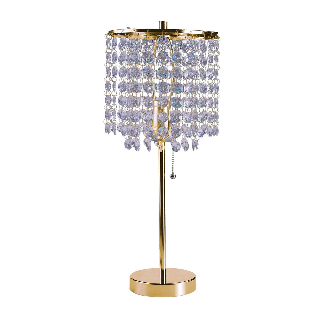 Ira Gold Table Lamp from Furniture of America - Luna Furniture