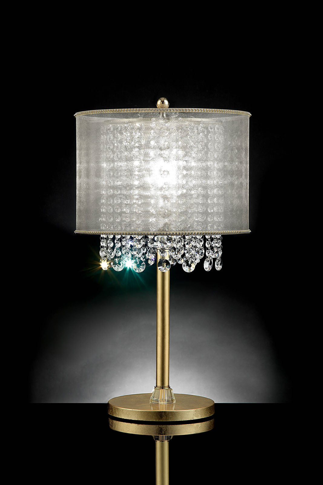 Ana Gold Table Lamp from Furniture of America - Luna Furniture