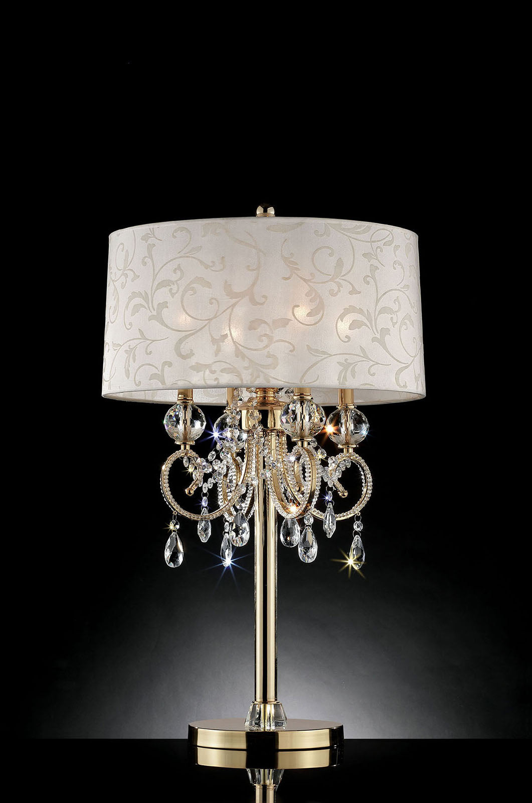 Deborah Gold Table Lamp from Furniture of America - Luna Furniture