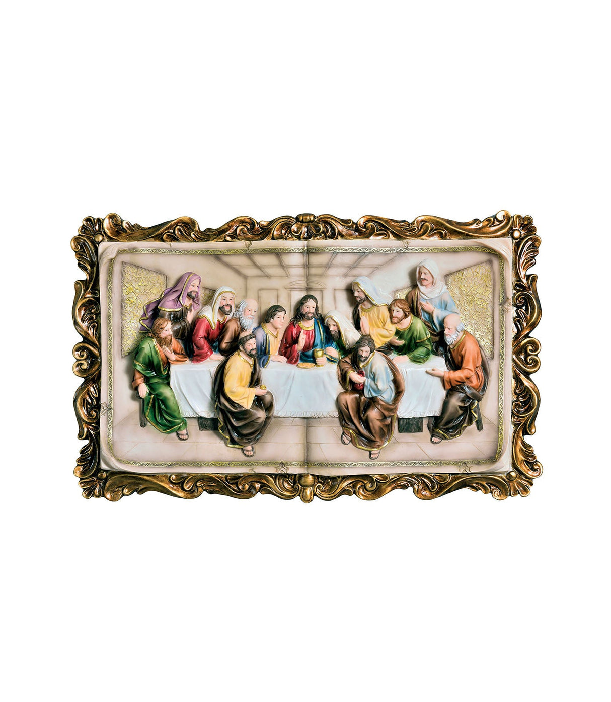 Homili Multi Last Supper Plaque from Furniture of America - Luna Furniture