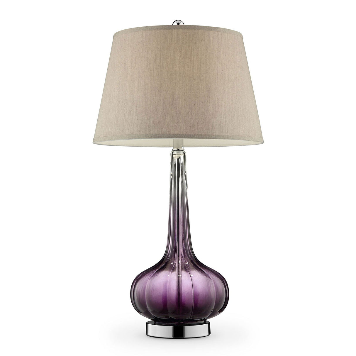 Fay Purple Table Lamp from Furniture of America - Luna Furniture