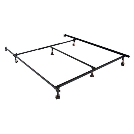 Framos Black Adjustable Bed Frame (Q/K) from Furniture of America - Luna Furniture