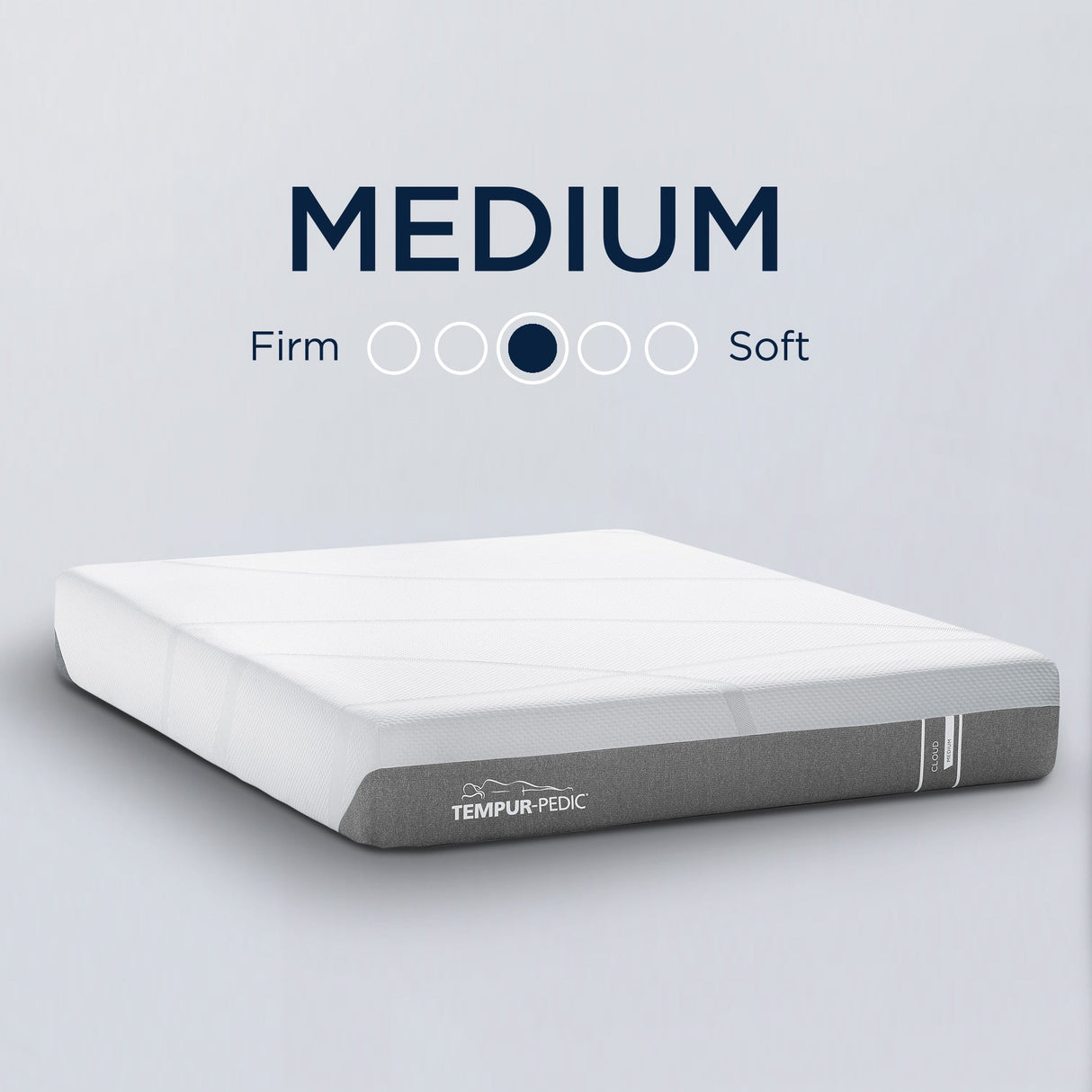 TEMPUR-Cloud Medium Mattress, Cal King Size -  Tempur-Pedic - Luna Furniture