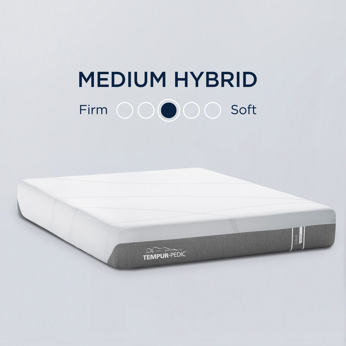 TEMPUR-Cloud Medium Hybrid Mattress, Twin Size -  Tempur-Pedic - Luna Furniture