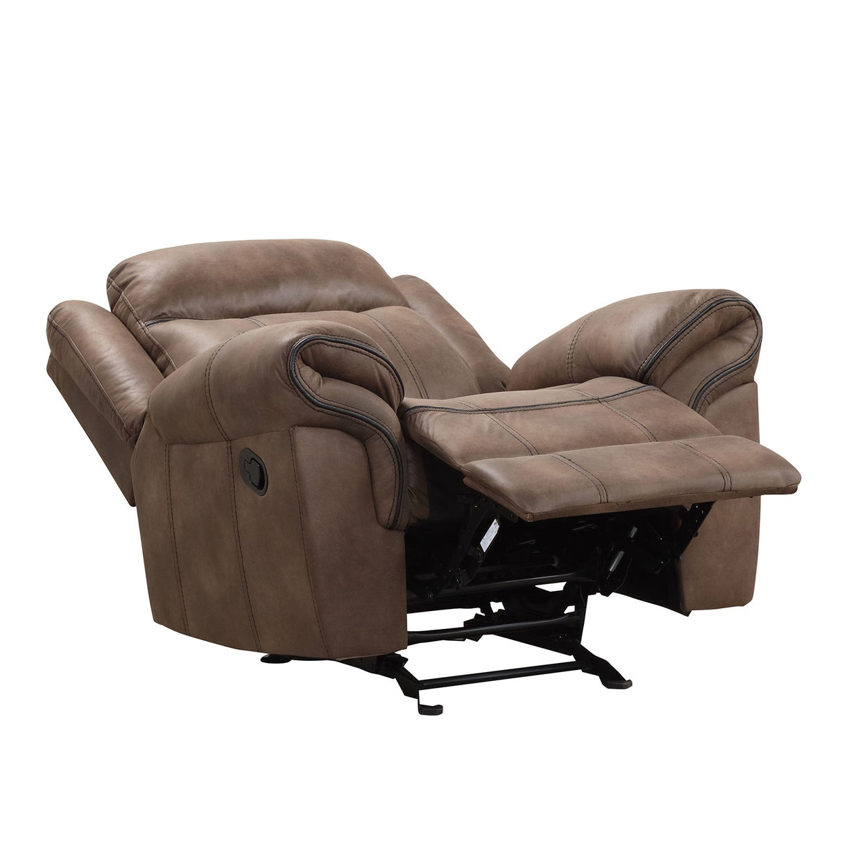 Agata Brown Glider Recliner from Furniture of America - Luna Furniture