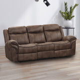 Agata Brown Manual Sofa from Furniture of America - Luna Furniture