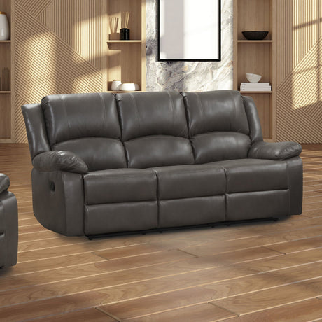 Letha Gray Manual Sofa from Furniture of America - Luna Furniture