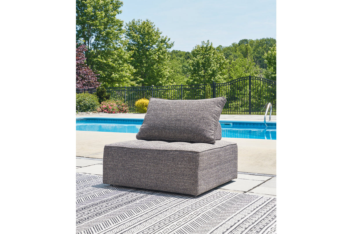 Bree Zee Brown 5-Piece Outdoor Modular Seating from Ashley - Luna Furniture