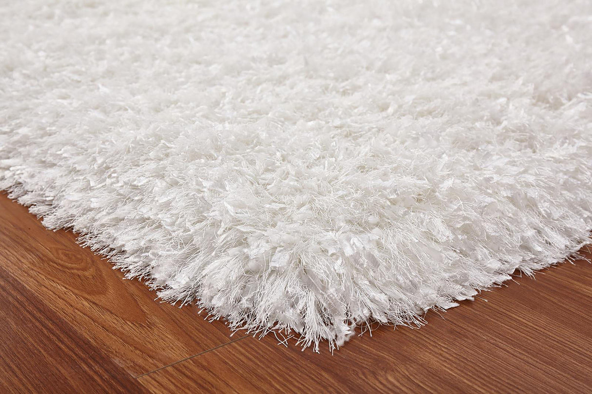 Annmarie White 5' X 7' White Area Rug from Furniture of America - Luna Furniture