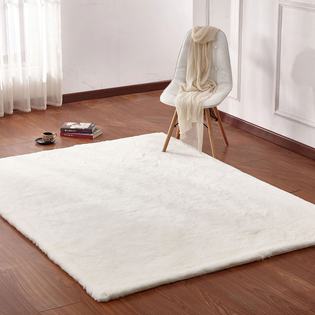 Caparica Off-White Area Rug from Furniture of America - Luna Furniture