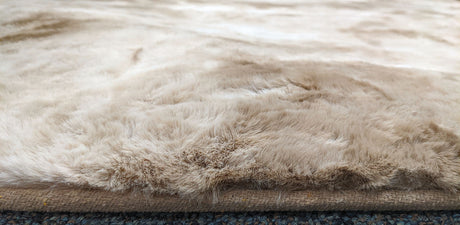 Famalica Tie-Dye Beige Area Rug from Furniture of America - Luna Furniture