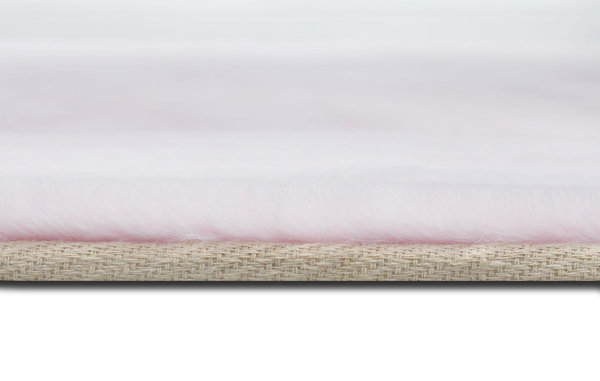 Famalica Pink Area Rug from Furniture of America - Luna Furniture