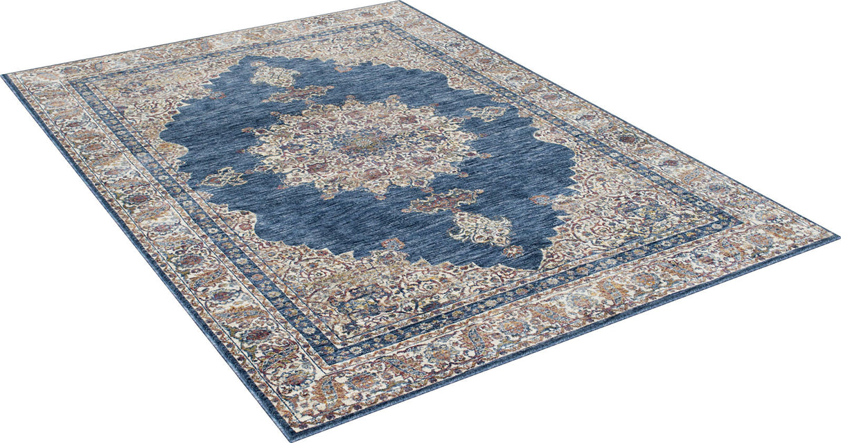 Payas Blue/Multi Area Rug from Furniture of America - Luna Furniture