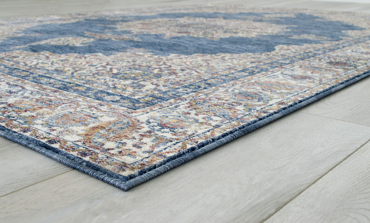 Payas Blue/Multi Area Rug from Furniture of America - Luna Furniture