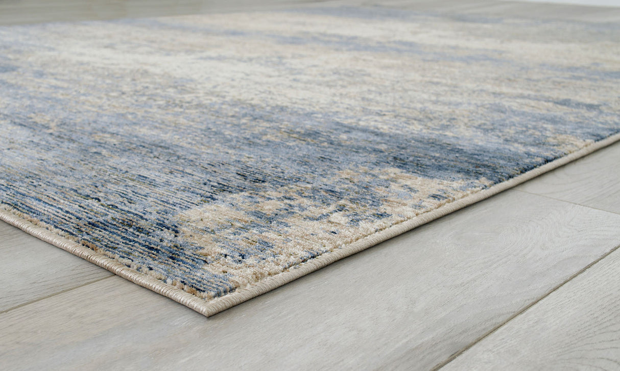 Payas Blue/Multi Area Rug from Furniture of America - Luna Furniture