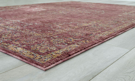 Payas Red Area Rug from Furniture of America - Luna Furniture