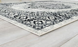 Serang Gray/Black Area Rug from Furniture of America - Luna Furniture