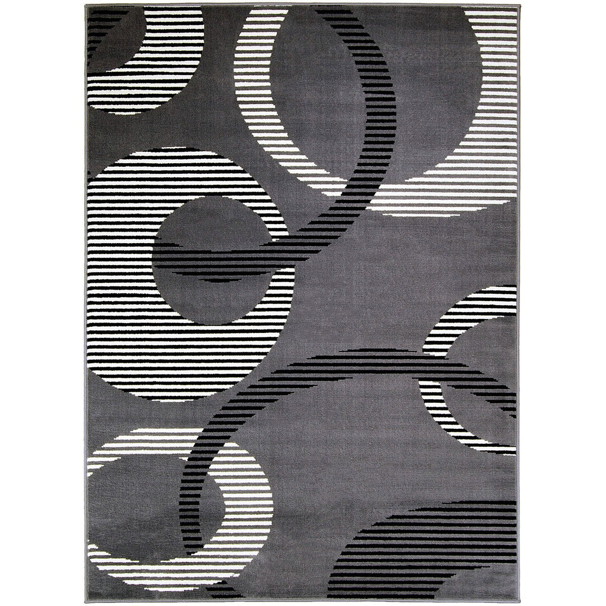 Blitar Dark Gray Area Rug from Furniture of America - Luna Furniture