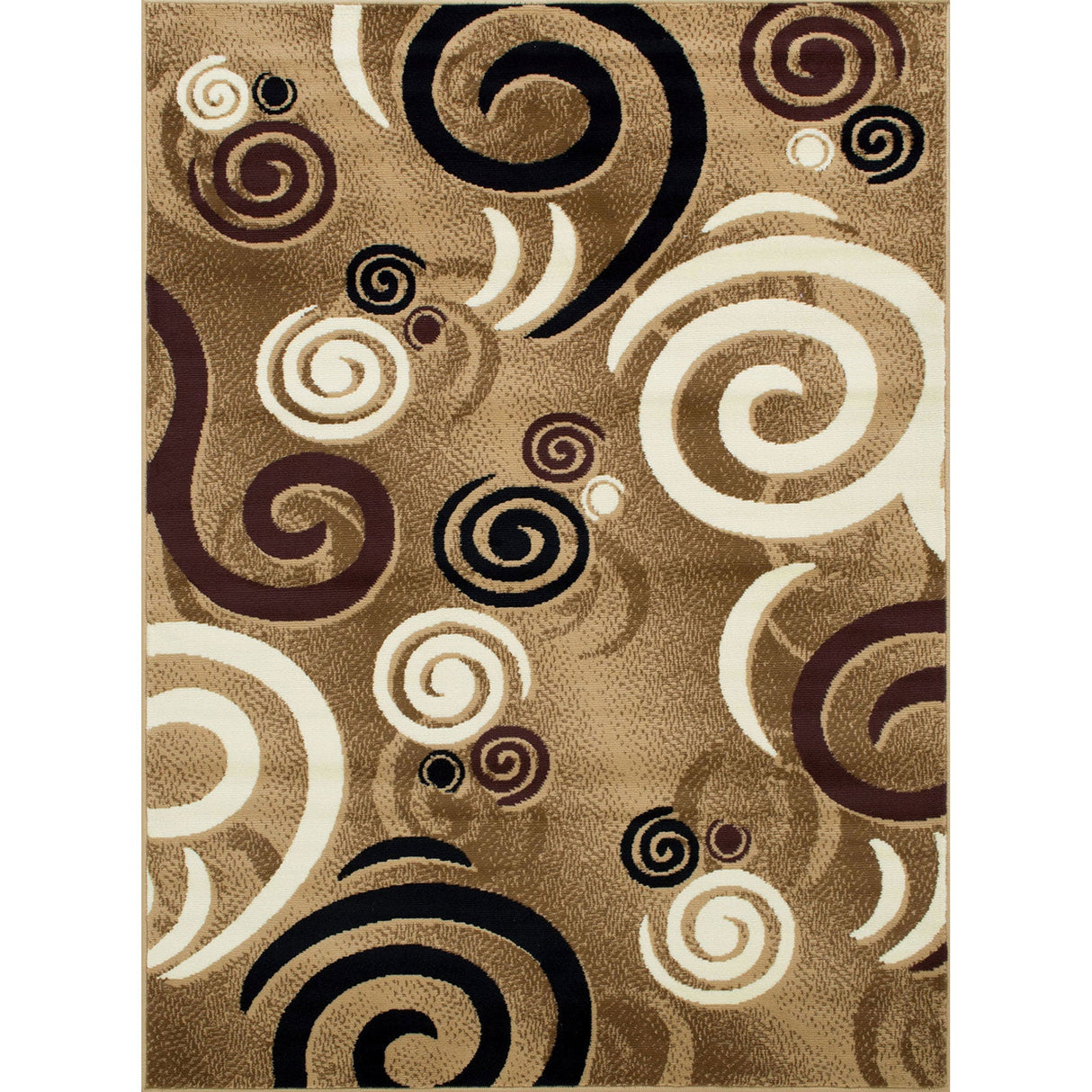 Blitar Brown Area Rug from Furniture of America - Luna Furniture