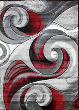 Niksar Red Area Rug from Furniture of America - Luna Furniture