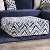 Griswold Zigzag Multi Ottoman from Furniture of America - Luna Furniture