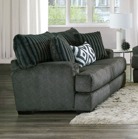 Loughlin Gun Metal Loveseat from Furniture of America - Luna Furniture