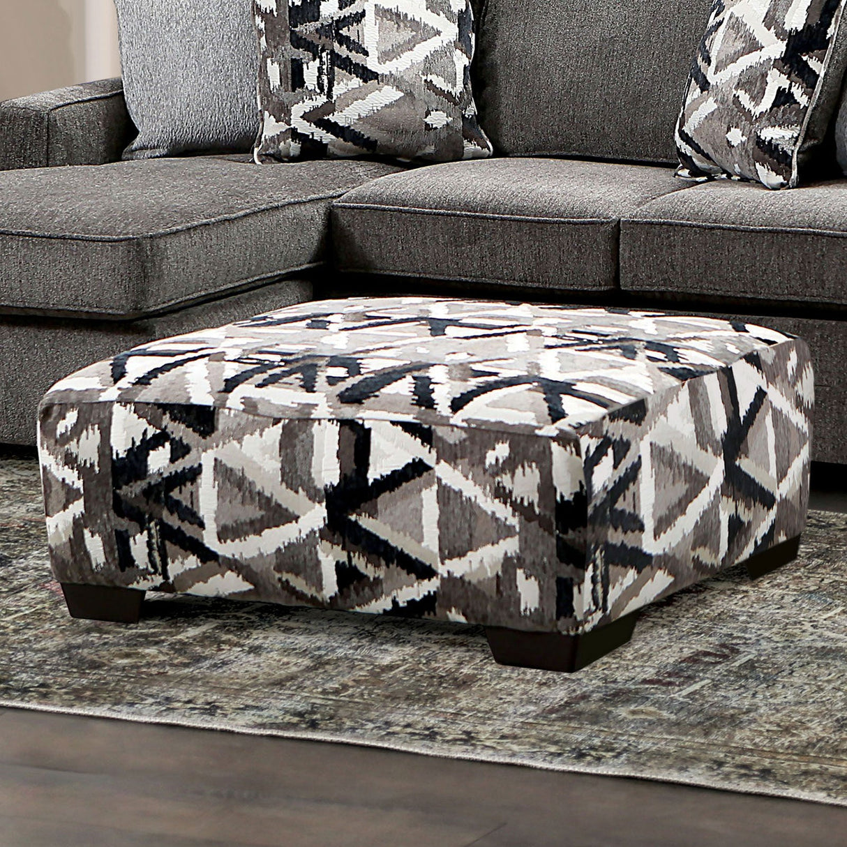 Brentwood Multi Ottoman from Furniture of America - Luna Furniture