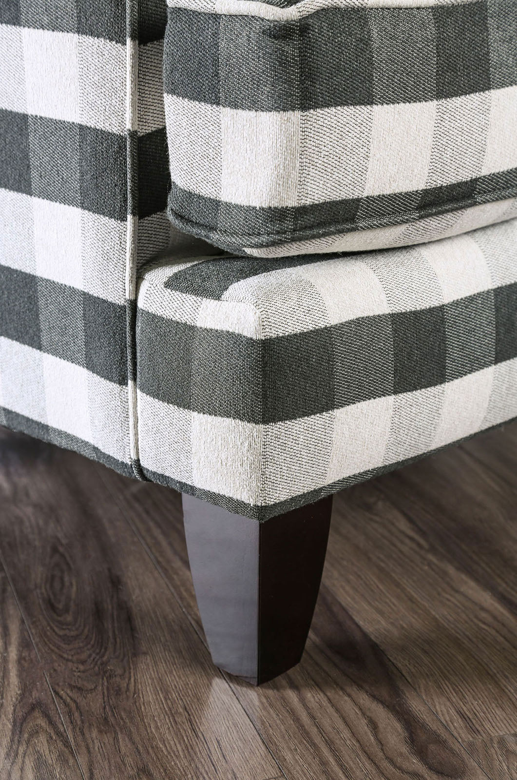 Patricia Pattern Stripe Chair from Furniture of America - Luna Furniture