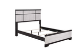 Remington Black/White Panel Bedroom Set -  Crown Mark - Luna Furniture