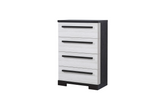 Remington Black/White Chest -  Crown Mark - Luna Furniture