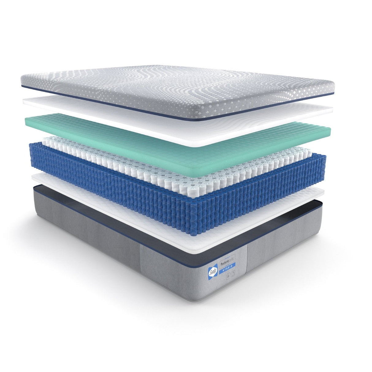 Sealy® Posturepedic Lacey Hybrid Firm Mattress, King Size -  Sealy - Luna Furniture