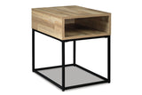 Gerdanet Natural Coffee Table and 2 End Tables -  Ashley - Luna Furniture