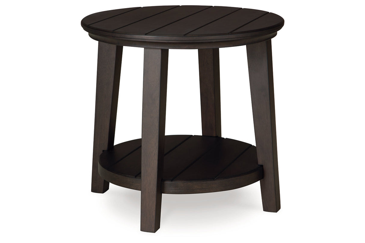 Celamar Dark Brown Coffee Table and 1 End Table from Ashley - Luna Furniture