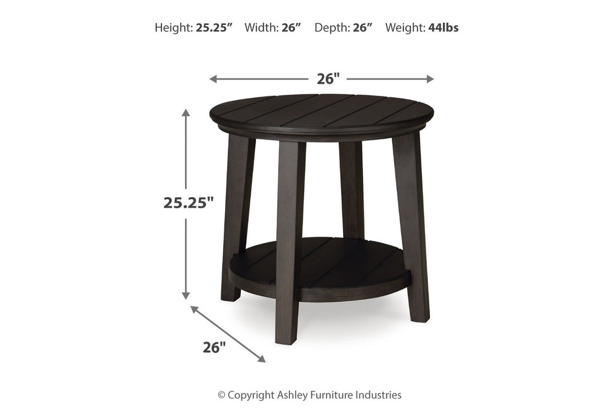 Celamar Dark Brown Coffee Table and 1 End Table from Ashley - Luna Furniture